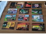 Pop art 13 cartoline auto da collezione