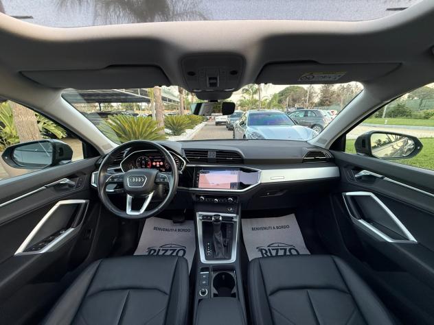 AUDI Q3 35TDI 150CV S-LINE IDENTITY BLACK TETTO PELLE NAVI - Foto 9