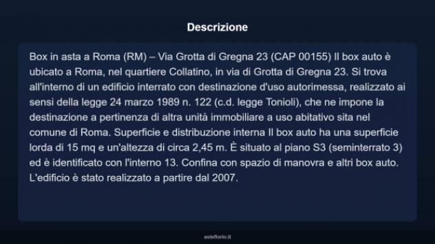 Immobile in asta di 15 m² in vendita a Roma - Foto 10
