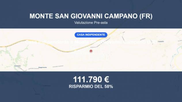 Immobile in asta di 286 m² con più di 5 locali in vendita a Monte San Giovanni Campano