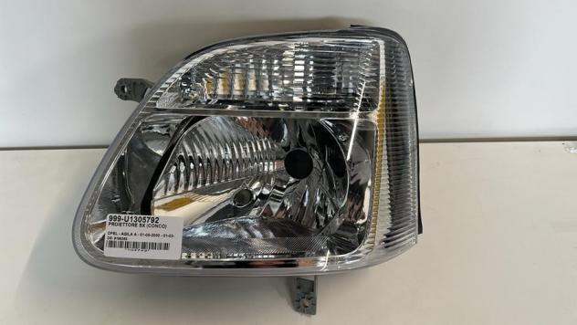 PROIETTORE SX (CONCO) 999-U1305792 Parti elettriche Fanaleria Proiettori Proiettore ant. ALFA ROMEO - 166 - 01-11-1998 - 01-09-2003, OPEL - AGILA A