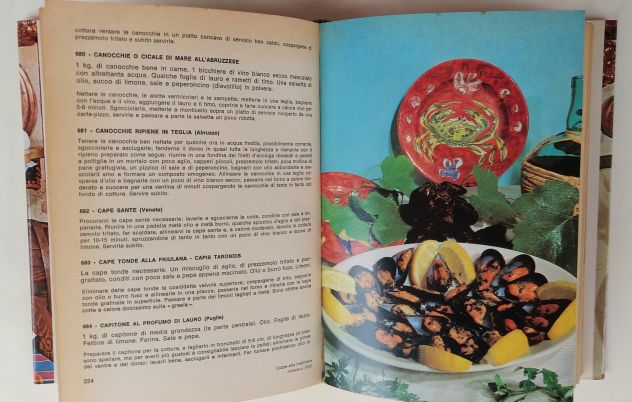 La buona vera cucina Italiana di Carnacina e Veronelli Ed.Rizzoli, gennaio 1982 - Foto 5