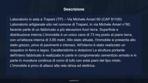 Immobile in asta di 73 m² in vendita a Trapani - Foto 5
