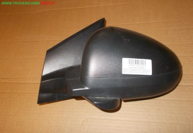 RETROVISORE EST.S.con regolazione elettrica NERO PLASTICA MANUALE CHEVROLET AVEO (T250)  Vetri e Retrovisori  Cristalli  Retrovisori  Retrovisore CHEV