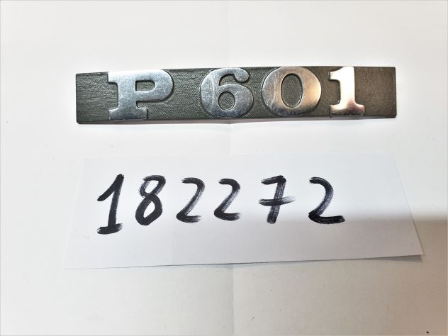 TARGHETTA ANTERIORE “P 601”