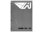 Catalogo ricambi in PDF per Aprilia MX e RX