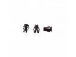 Kit 3 gancetti coperchio generatore Honda CB Four 500 550 GL 1000 - 11633323000