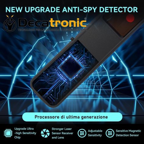 Rilevatore RF multifrequenza S600B segnali wireless verifica privacy - Foto 4
