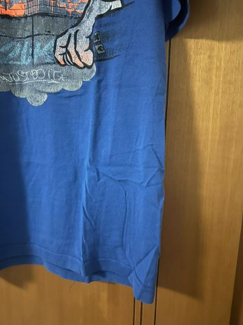 T-shirt Nike Grafica Urban / Graffiti - Blu Elettrico - Foto 5