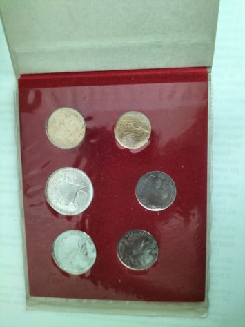 Vaticano serie divisionale 1979 con lire 500 ag - Foto 7