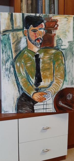 vendo quadri mie riproduzioni opere di A. Modigliani in olio su tela - Foto 10