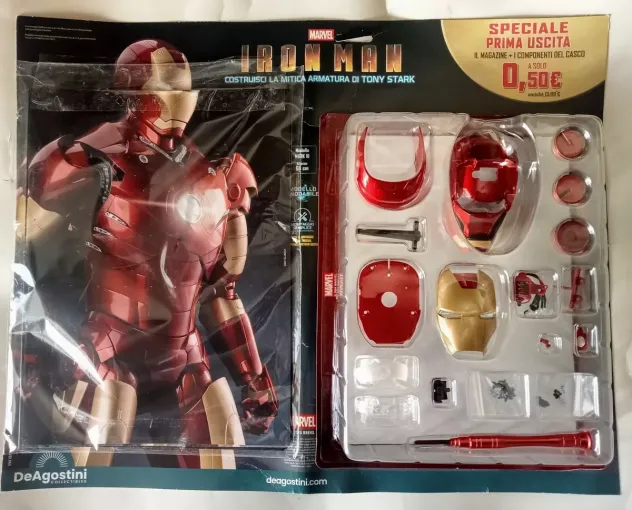 IRON MAN DE AGOSTINI CASCO