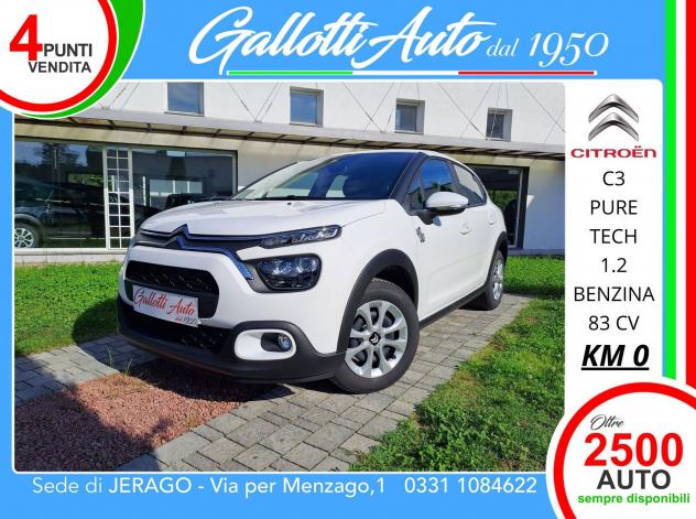 Citroën C3 PureTech 83 S&S You!-NESSUN OBBL. FIN.