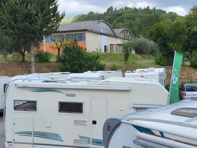CAMPER ELNAGH DUCATO MANSARDATO 6 POSTI LETTO MATRIMONIALE GARAGE FOTOVOLTAICO GENERALI USATO - Foto 6