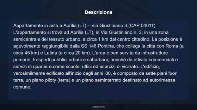 Immobile in asta di 113 m² con più di 5 locali in vendita a Aprilia - Foto 6