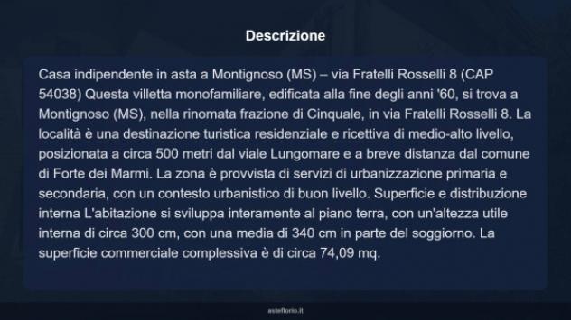 Immobile in asta di 79 m² in vendita a Montignoso - Foto 16
