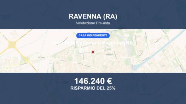Immobile in asta di 878 m², box auto in vendita a Ravenna