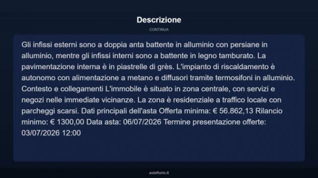 Immobile in asta di 116 m² in vendita a Rieti - Foto 7