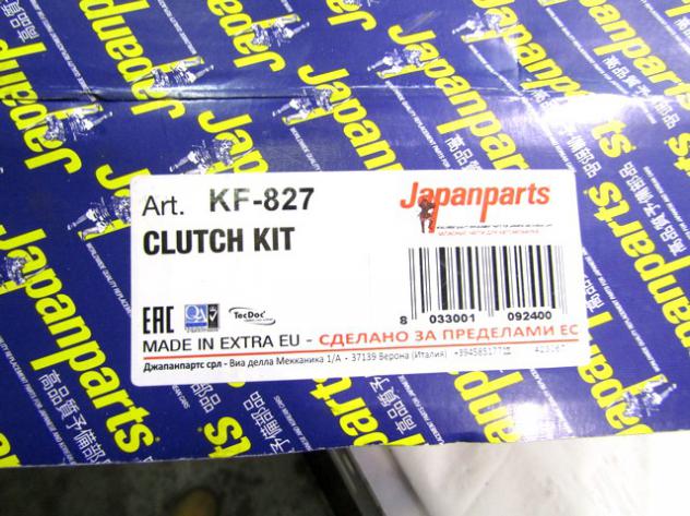 KF827 KIT FRIZIONE CON SPINGIDISCO E CUSCINETTO JAPANPARTS SUZUKI SWIFT 1.5 … - Foto 3