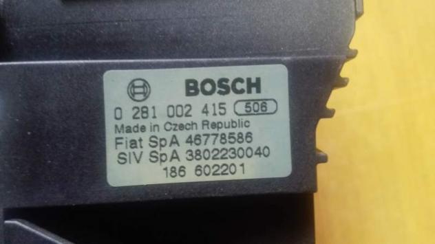 Pedale Acceleratore elettronico / Potenziometro FIAT Doblo 2002 - Foto 3
