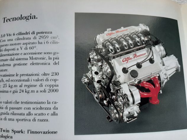 ALFA ROMEO 164 PRIMA SERIE  DEPLIANT ORIGINALE - Foto 6