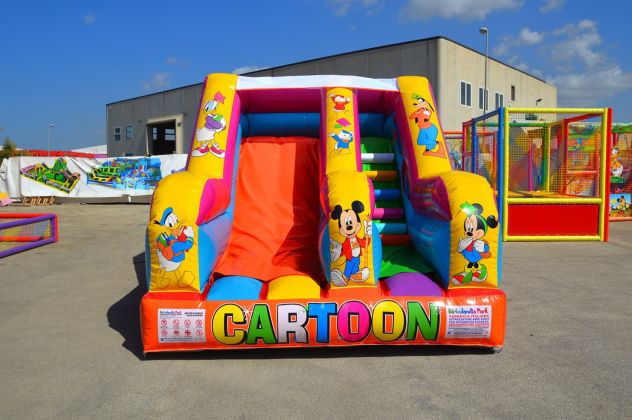 Gioco gonfiabile scivolo per bambini per villaggi turistici - Foto 2