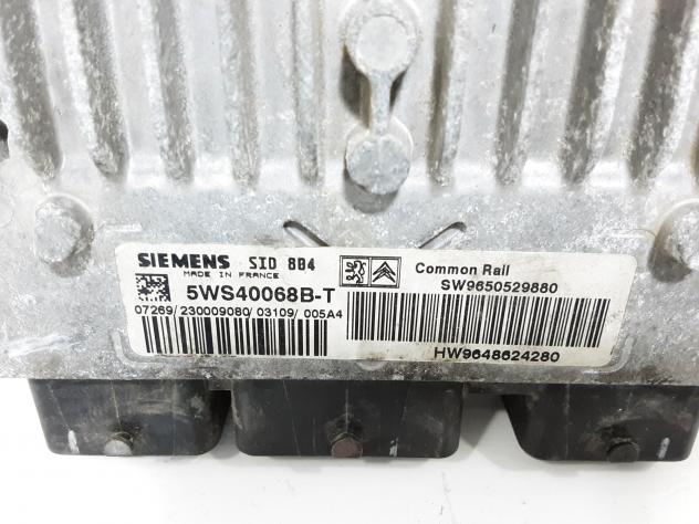 CENTRALINA MOTORE CITROEN C3 1° Serie 5WS40068BT 8HX Diesel 1398 (0205) - Foto 2