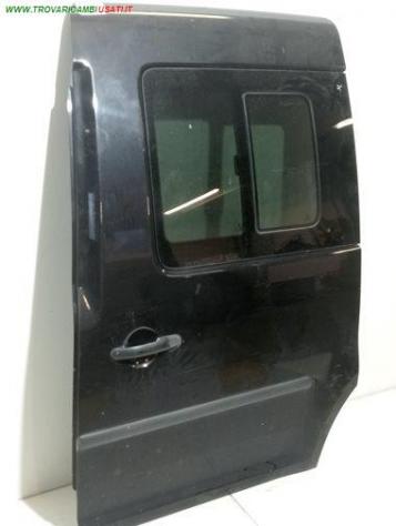PORTA POST. SX NERO MET 999-U1310806 Carrozzeria  Lamierati esterni  Porte  Porta post. sx. VOLKSWAGEN - CADDY - 2004  2010, VOLKSWAGEN - CADDY - 2010