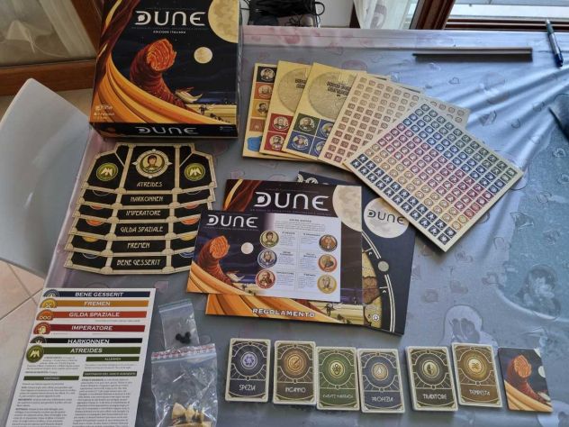 Gioco da tavolo: DUNE (edizione italiana - mai usato)