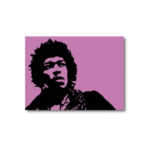 Quadro moderno Jimi Hendrix dipinto a mano Pop Art - Foto 2