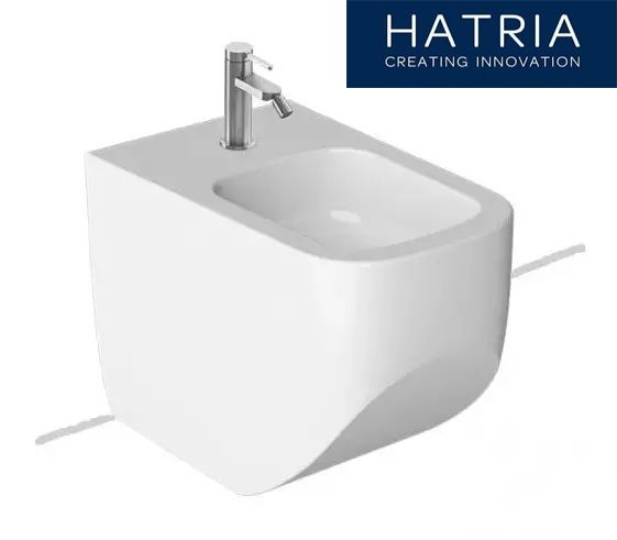 BIDET HATRIA FILO PARETE NEXT BIANCO LUCIDO - NUOVO - Foto 2