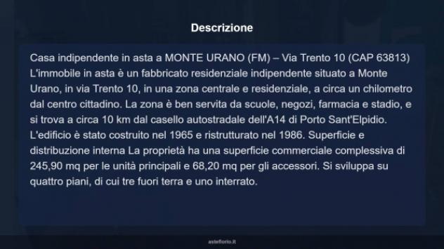 Immobile in asta di 245 m², box auto in vendita a Monte Urano - Foto 15