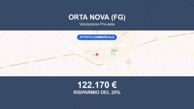 Immobile in asta di 362 m² in vendita a Orta Nova
