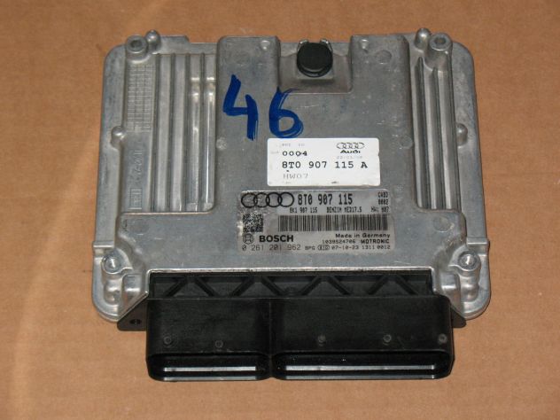 0261201962 ECU AUDI 1.8 TURBO MED17.5 HW07 0261201962 8T0907115 8T0 907 115 8