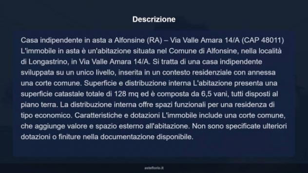 Immobile in asta di 128 m² in vendita a Alfonsine - Foto 4