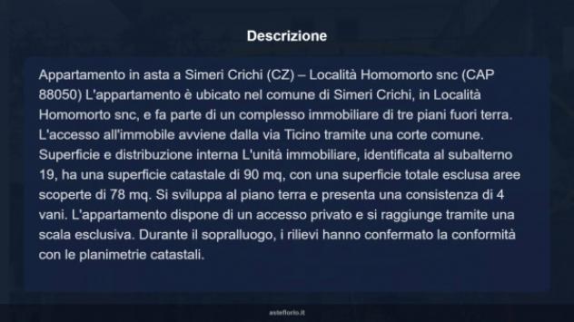 Immobile in asta di 90 m² in vendita a Simeri Crichi - Foto 11