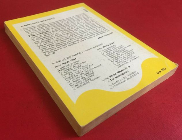 IL PAPPAGALLO BALBUZIENTE di Alfred Hitchcock, Mondadori 1989. - Foto 2