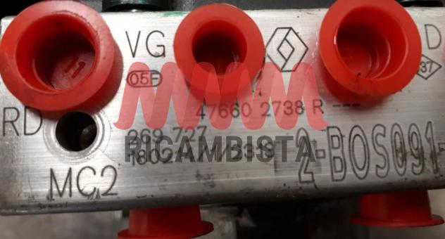 476602916R Dacia Duster centralina ABS gruppo pompa Bosch - Foto 3