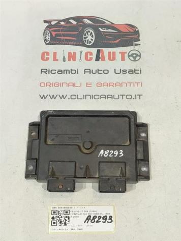 CENTRALINA MOTORE PEUGEOT 206 1° Serie 9640899880 DW8 diesel 1868 (9803) - Foto 3