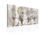 Quadro Con Tre Angeli Cm. 60x30 E 120x60 - ARREDALACASA