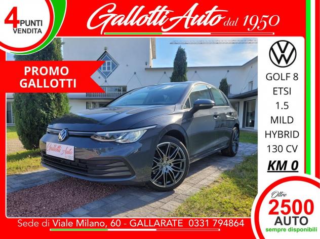 Volkswagen Golf 1.5 eTSI 130 CV EVO ACT DSG Life-PROMO GALLOTTI