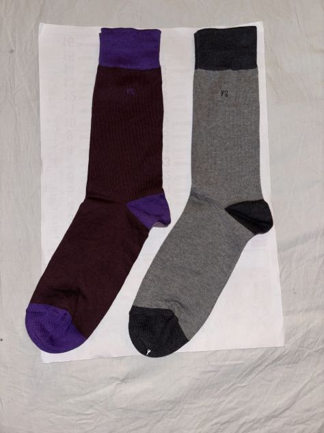 2 CALZE NUOVE DA UOMO IN COTONE FIRMATE ORIGINALI”PAUL SMITH”MADE IN ITALY - Foto 7