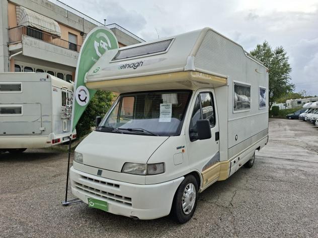 CAMPER ELNAGH DUCATO MANSARDATO 6 POSTI DINETTE POSTERIORE LETTO BASCULANTE FOTOVOLTAICO CAMPEGGIO USATI GENERALI 1225 - Foto 2