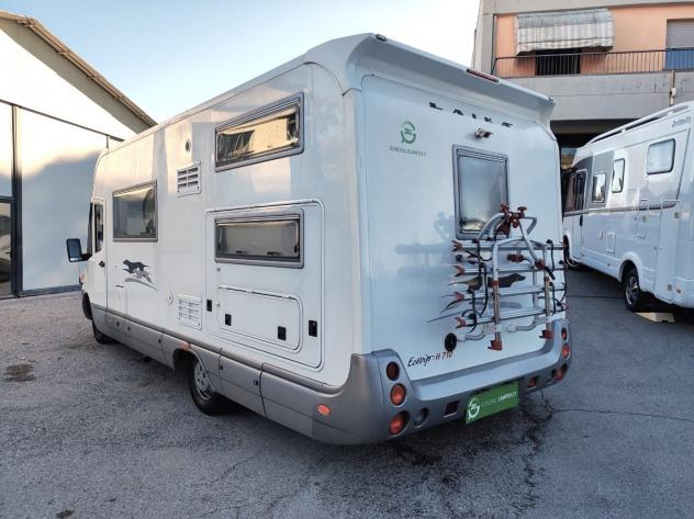 MOTORHOME LAIKA DUCATO BASCULANTE DOPPIA DINETTE 7 POSTI CLIMA WEBASTO CAMPER GENERALI USATI 506 - Foto 3