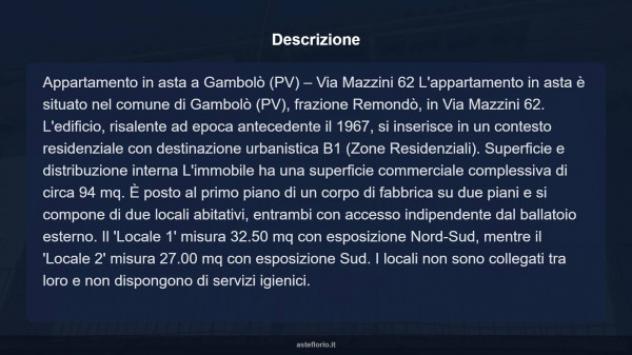 Immobile in asta di 94 m² in vendita a Gambolò - Foto 11