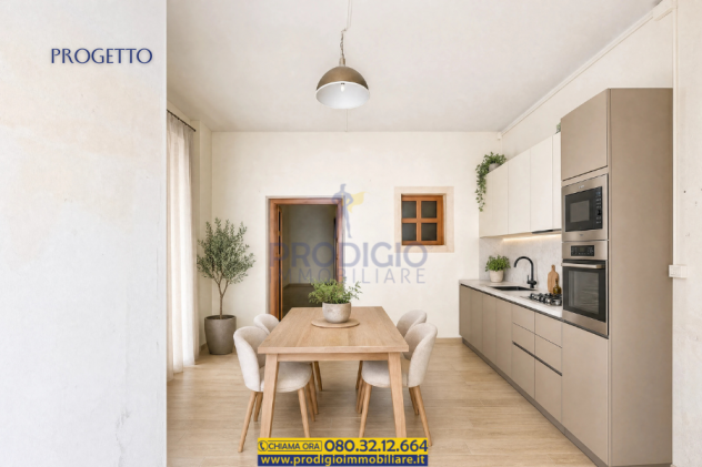 Piano terra con doppio ingresso a pochi passi dal porto in vendita a Molfetta - Foto 4