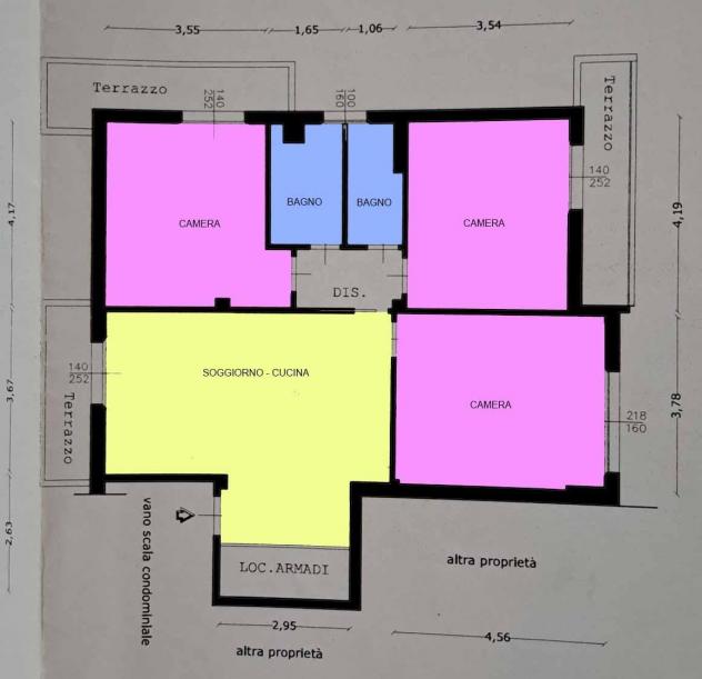 Appartamento in vendita a Pontedera 100 mq Rif: 1353579 - Foto 4