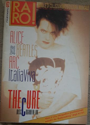 Rivista musicale "RARO!" - Annata Completa 1996 (11 numeri) - Foto 2