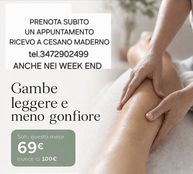 BENESSERE E RELAX IN UN MASSAGGIO Tel:3472902499