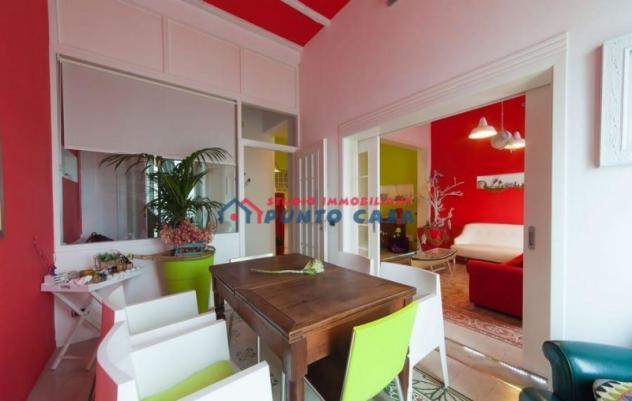 PORTO PESCHERECCIO – Appartamento arredato al 1°p. s/a – 100 mq ca. – Ampio 3 vani + acc. Splendida vista mare, ottimo contesto. Euro 700 CL C - Foto 6